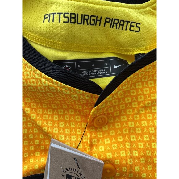 Pittsburgh Pirates Nike Paul Skenes #30 City Connect Jersey Mens Medium MLB, new - Picture 5 of 7